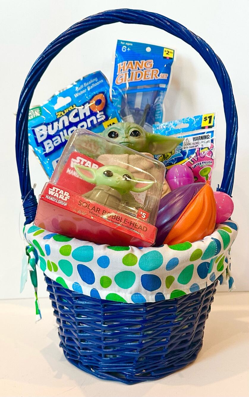 New Boys Star Wars Easter Basket, Boys Birthday Gift Basket, Get Well Basket